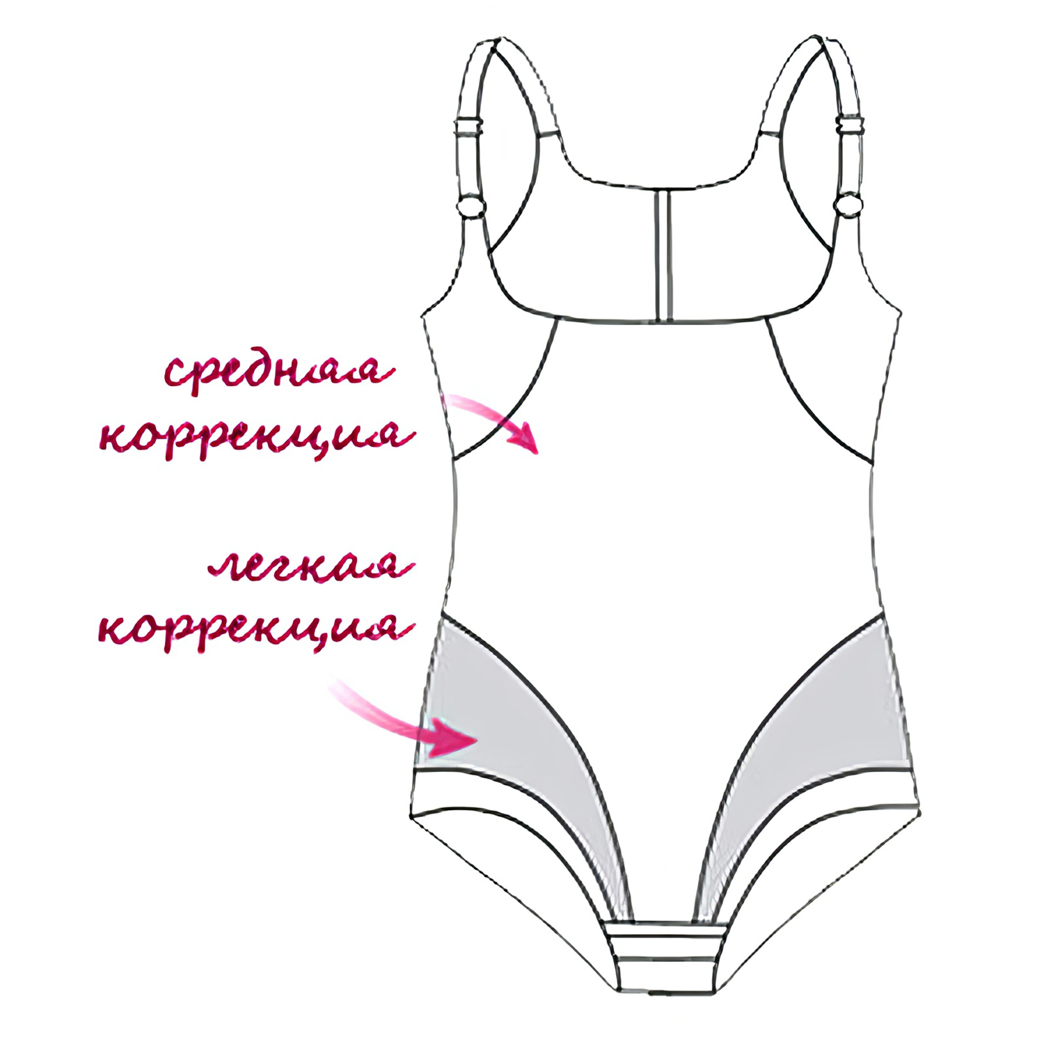 Корсет компрессионный КРЕЙТ Грация Д-105 №7 рост 1 - 3
